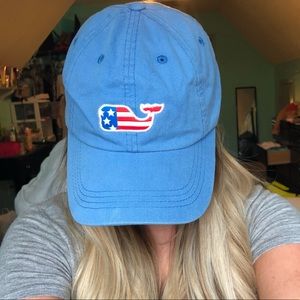 Vineyard Vines American Flag Baseball Hat